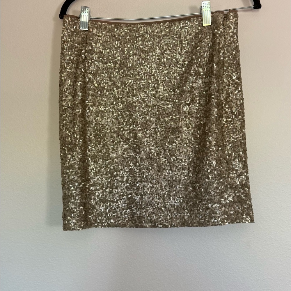Vintage Cache Gold Sequin Skirt